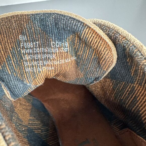 Born Banni Womens Size 6 Taupe Tortola Suede Lace Up Chukka Booties F69817 EUC - Picture 12 of 16